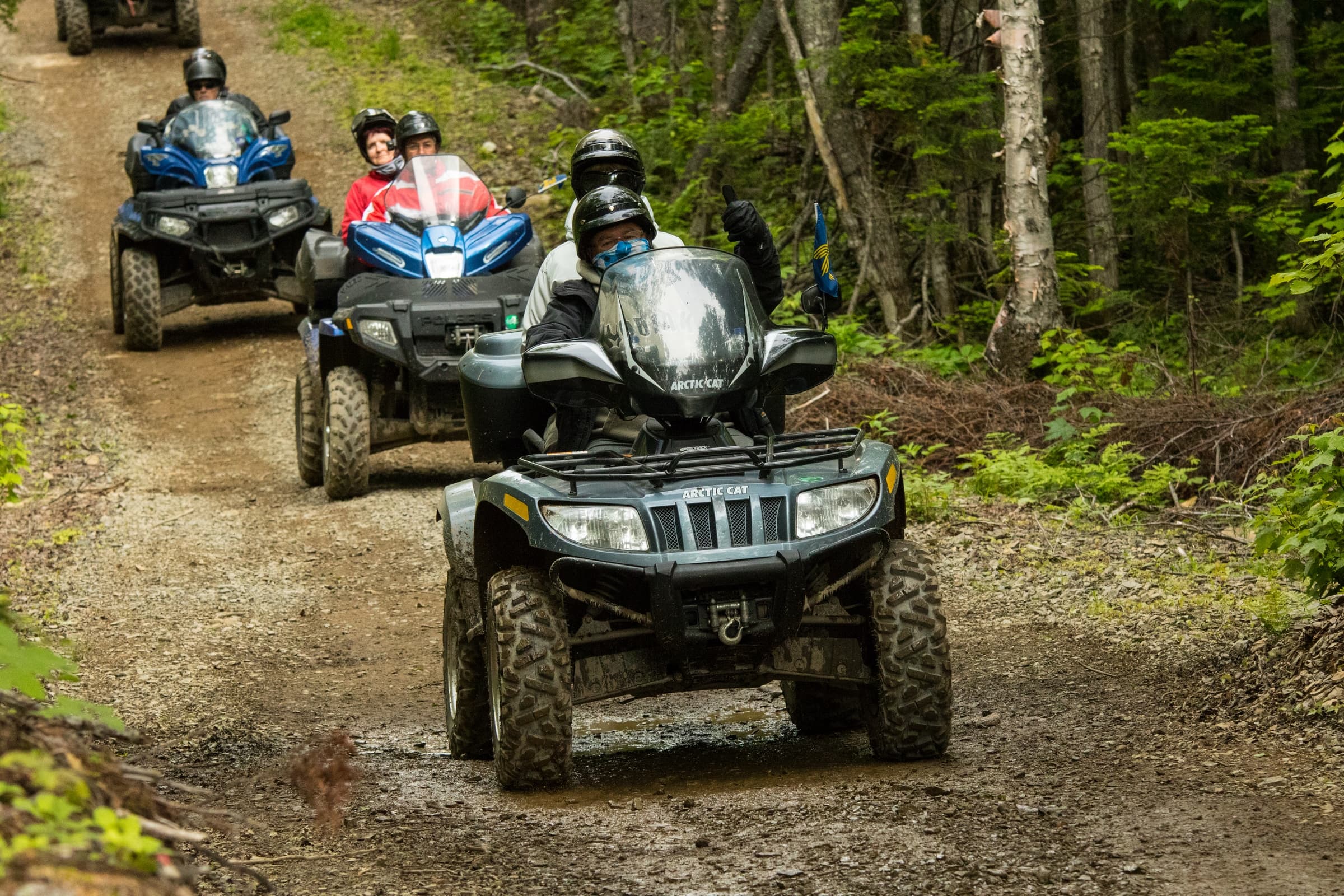 Ouverture des sentiers de quad au Québec