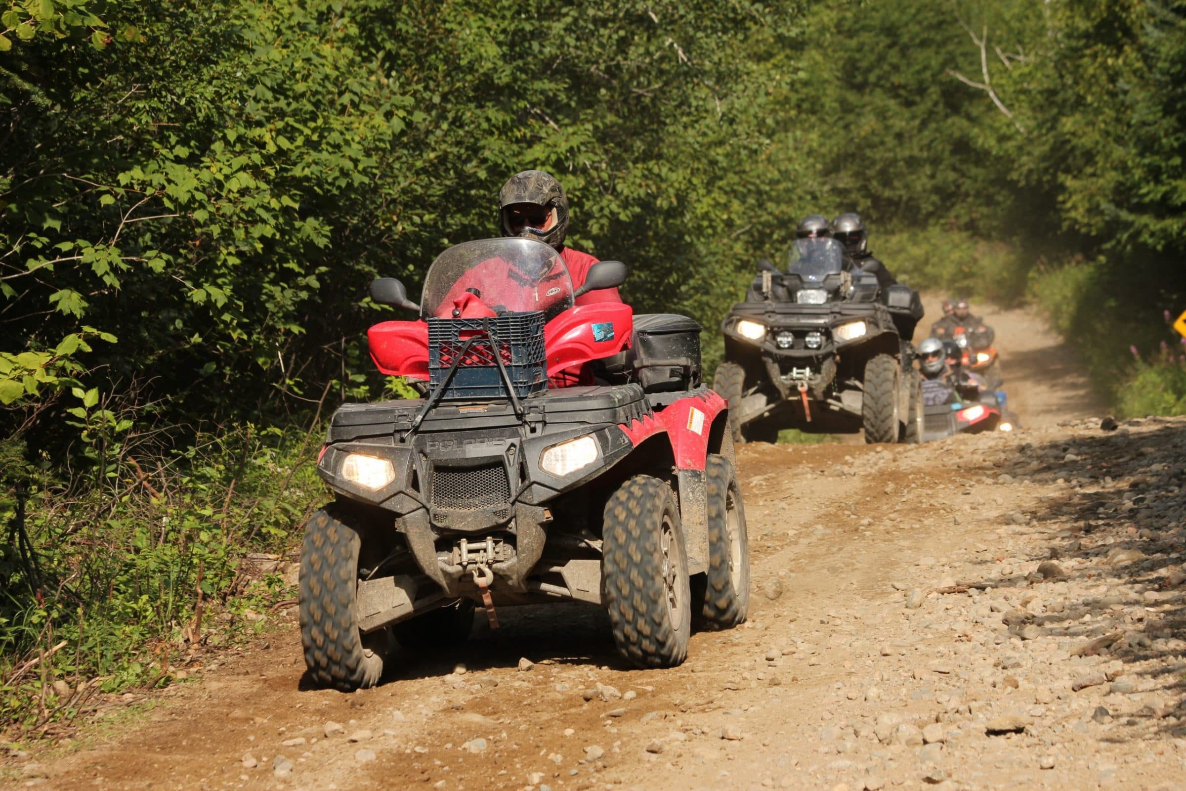 Pratique du quad dans les réserves fauniques