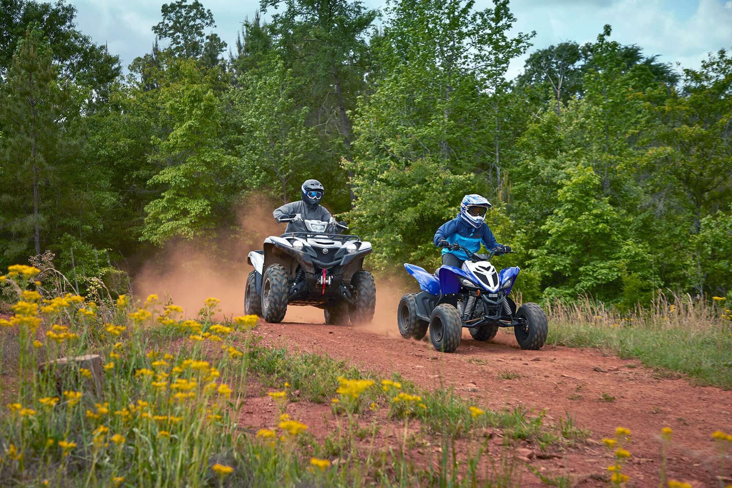 Conduire un VTT à 14 ans