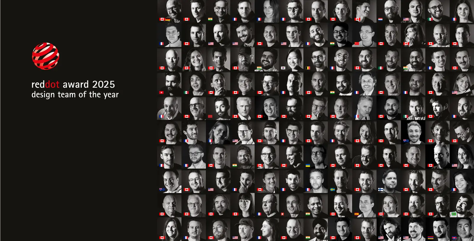 L’équipe de design et d’innovation de BRP remporte le titre Red Dot : Design Team of the Year 2025