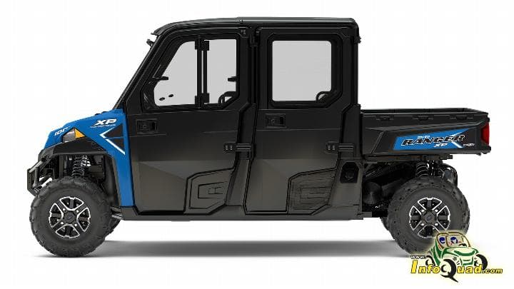 Polaris Ranger Crew XP 1000 EPS Northstar HVAC edition velocity blue 2017