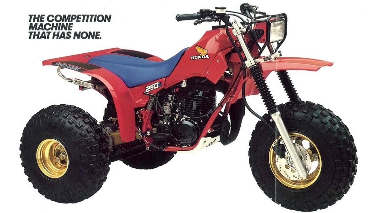 Vous souvenez-vous du... Honda 250R 3 roues VTT