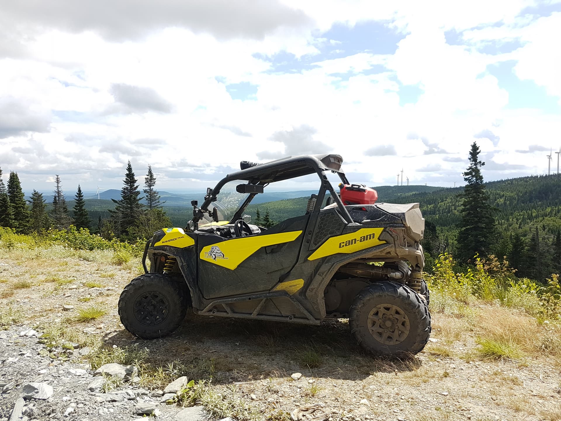 Randonnée de quad en solo dans Chaudière-Appalaches