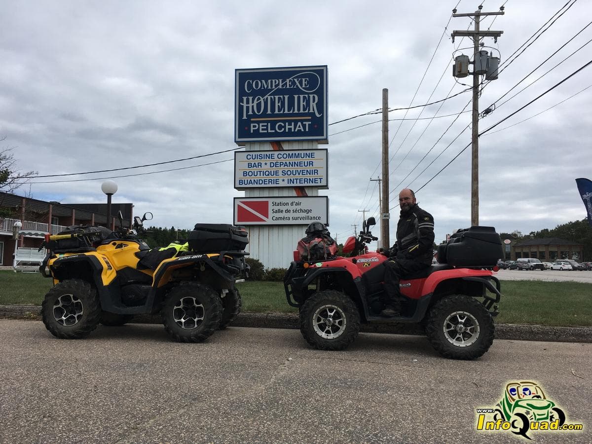 Le tour du Lac-Saint-Jean - Partie 1 Quad Quadiste 