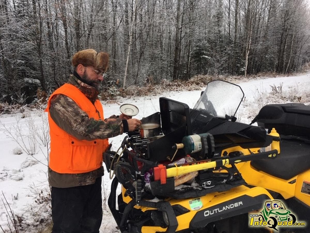   La chasse en VTT - SEPAQ Le Gîte du Berger - Quad