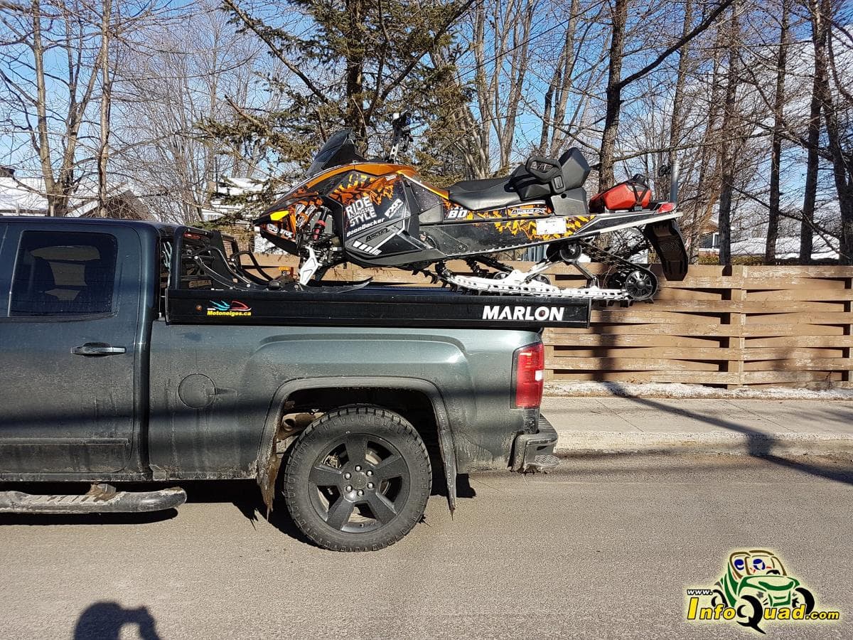 Plateforme Marlon Xplore Pro II - motoneiges - motoneigistes - quads - quadistes - VTT
