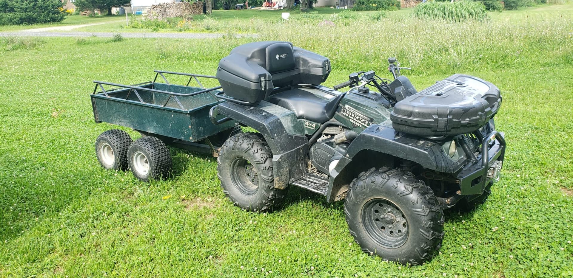 Mon Yamaha Grizzly 600 : Vieux