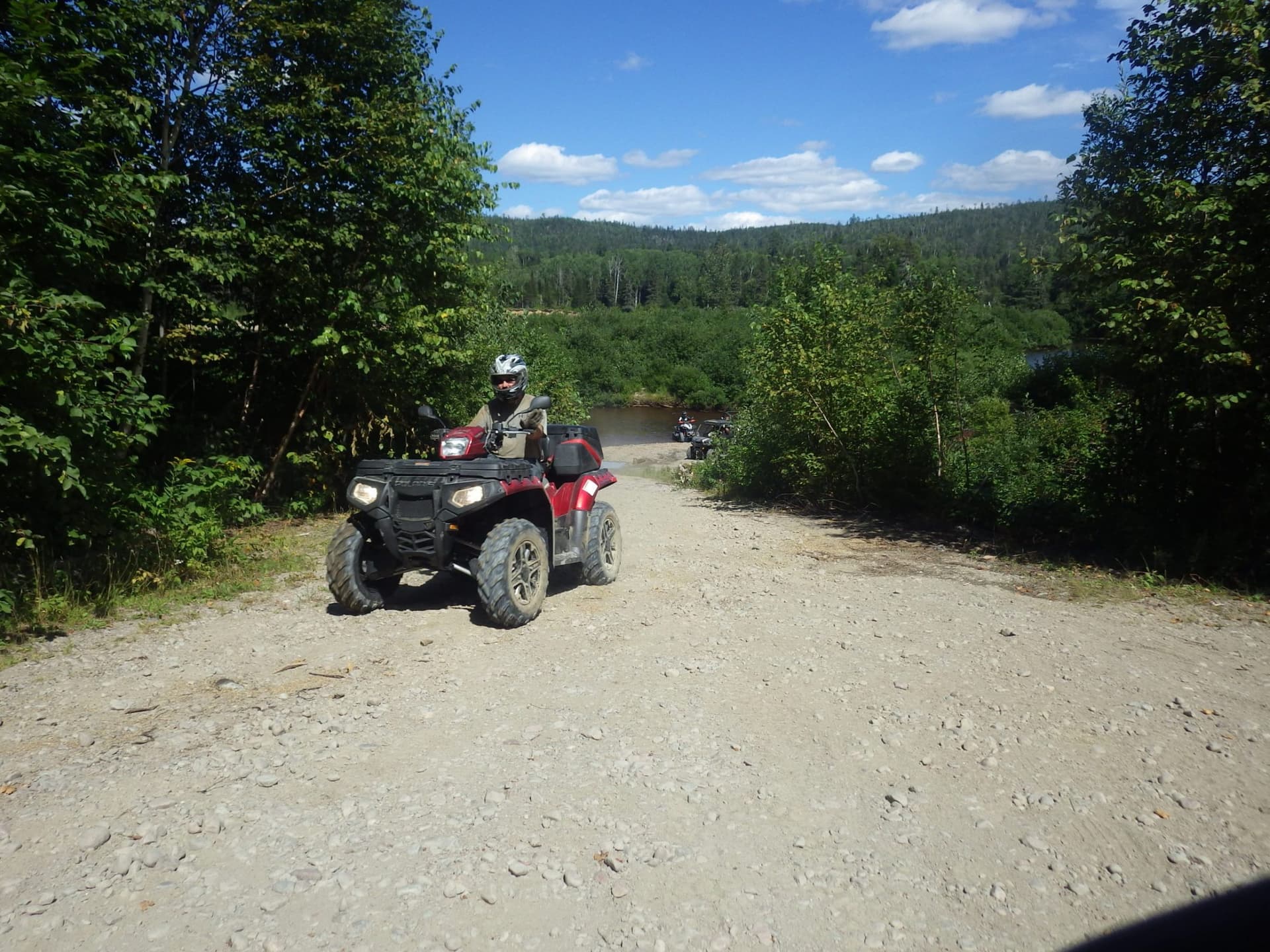 Quad au Lac-Saint-Jean|Pont de la Rivière Péribonka