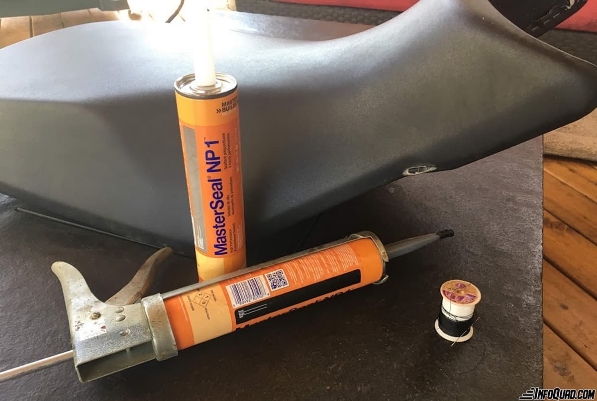 Réparation de la selle de mon VTT neuf?!