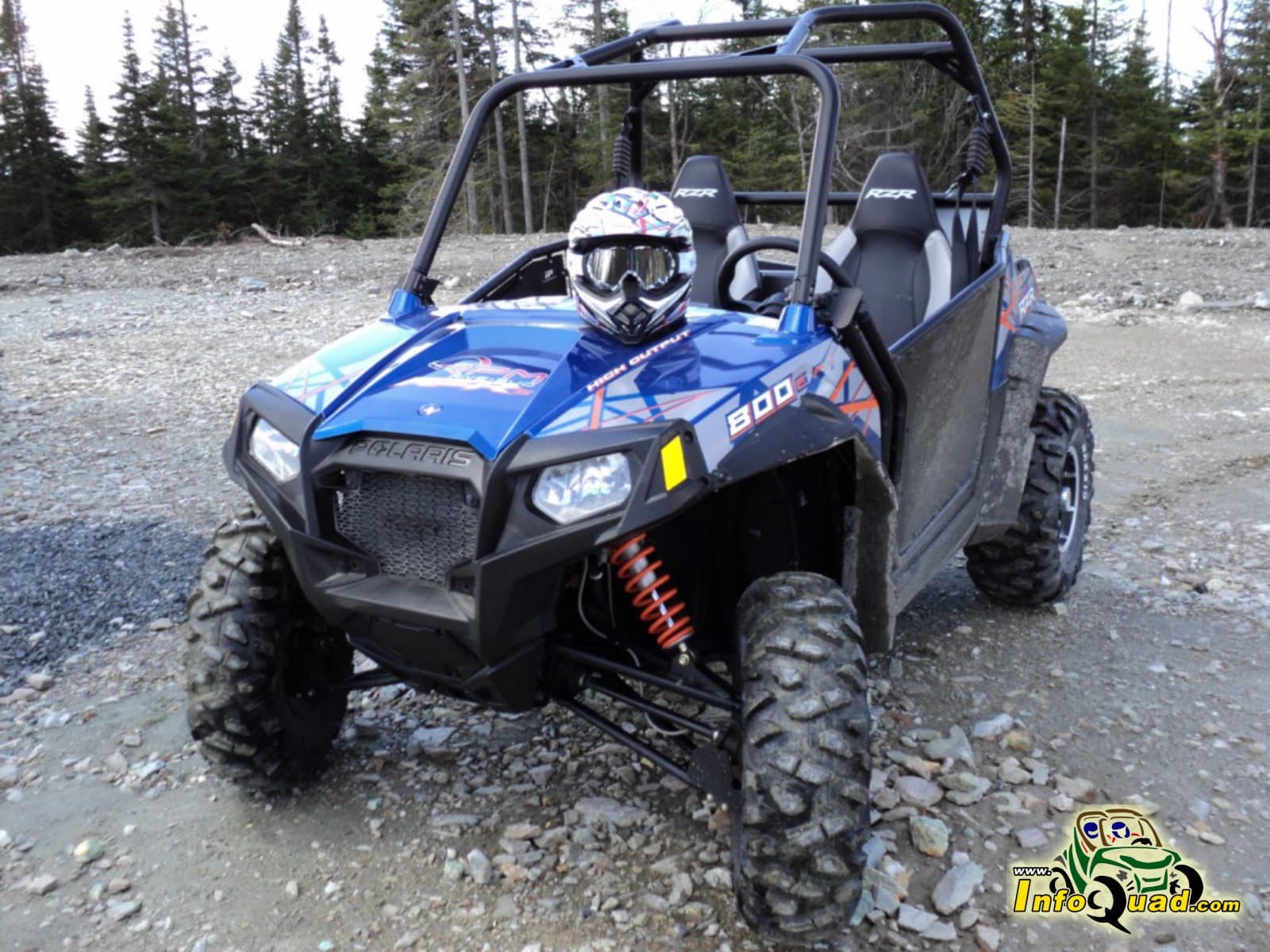 Essai d'un Polaris RZR S 800