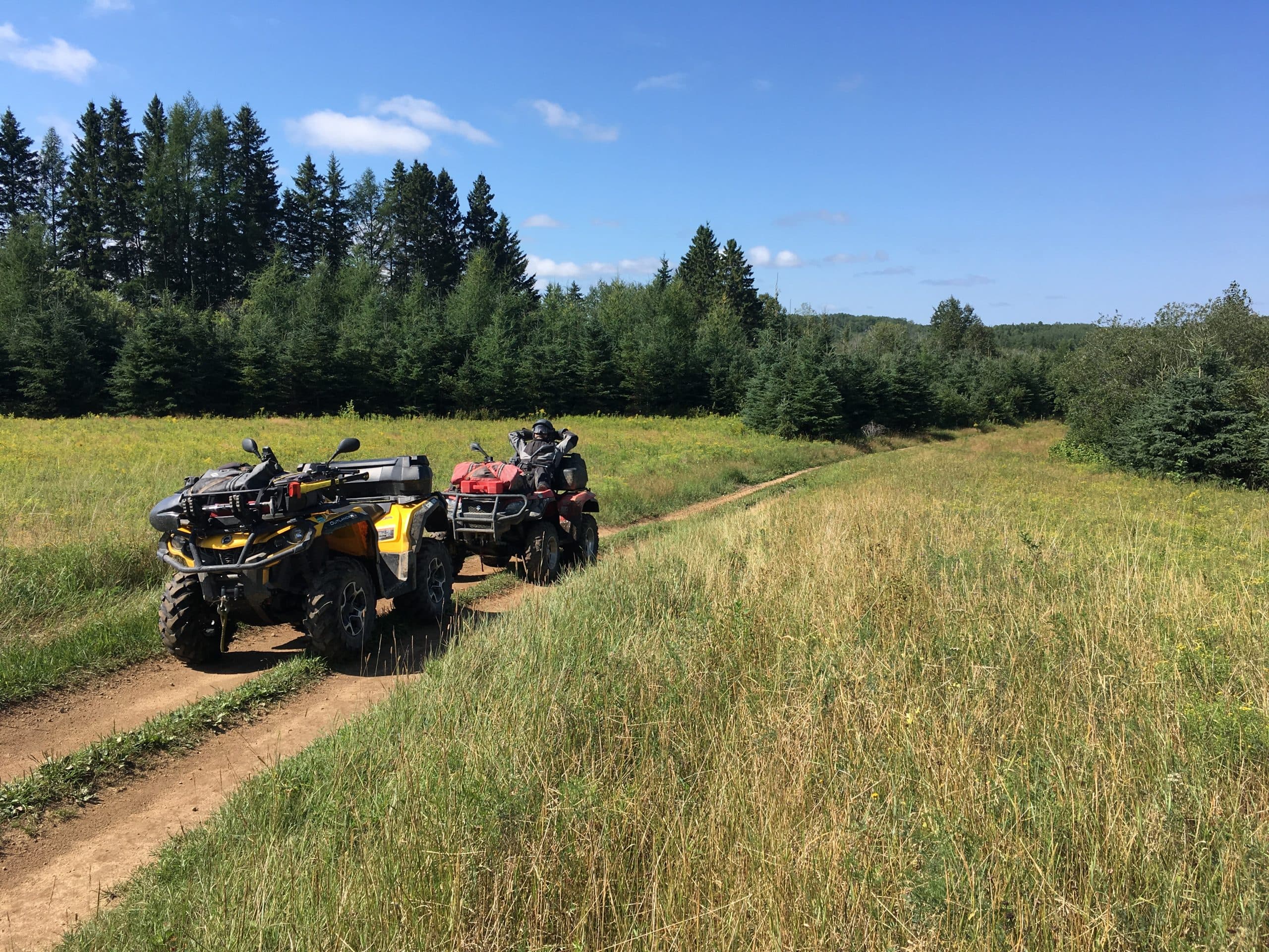 Le tour du Lac Saint-Jean en quad - Partie 1