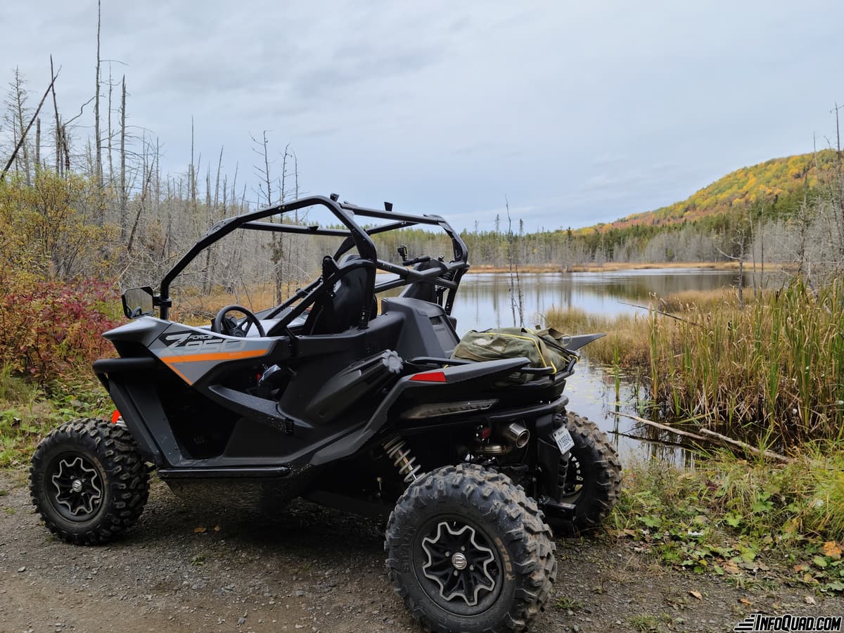 La Gaspésie en quad
