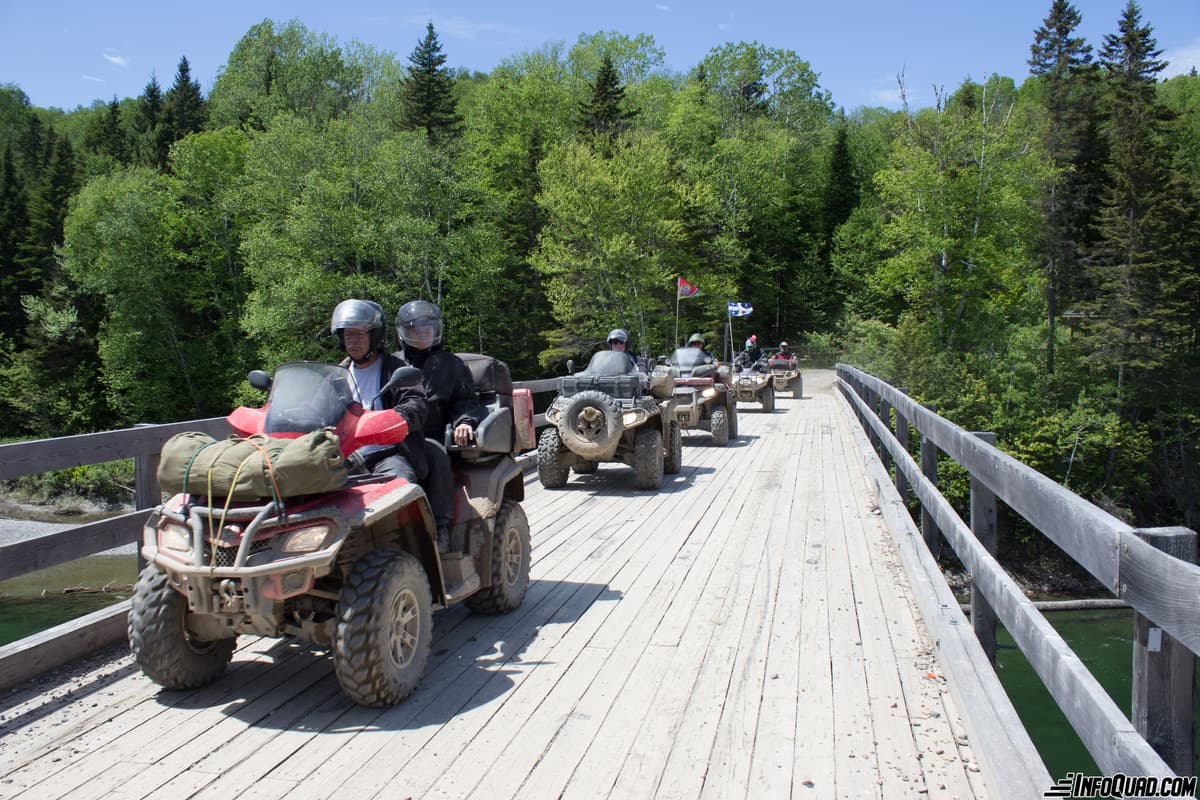 La Gaspésie en quad
