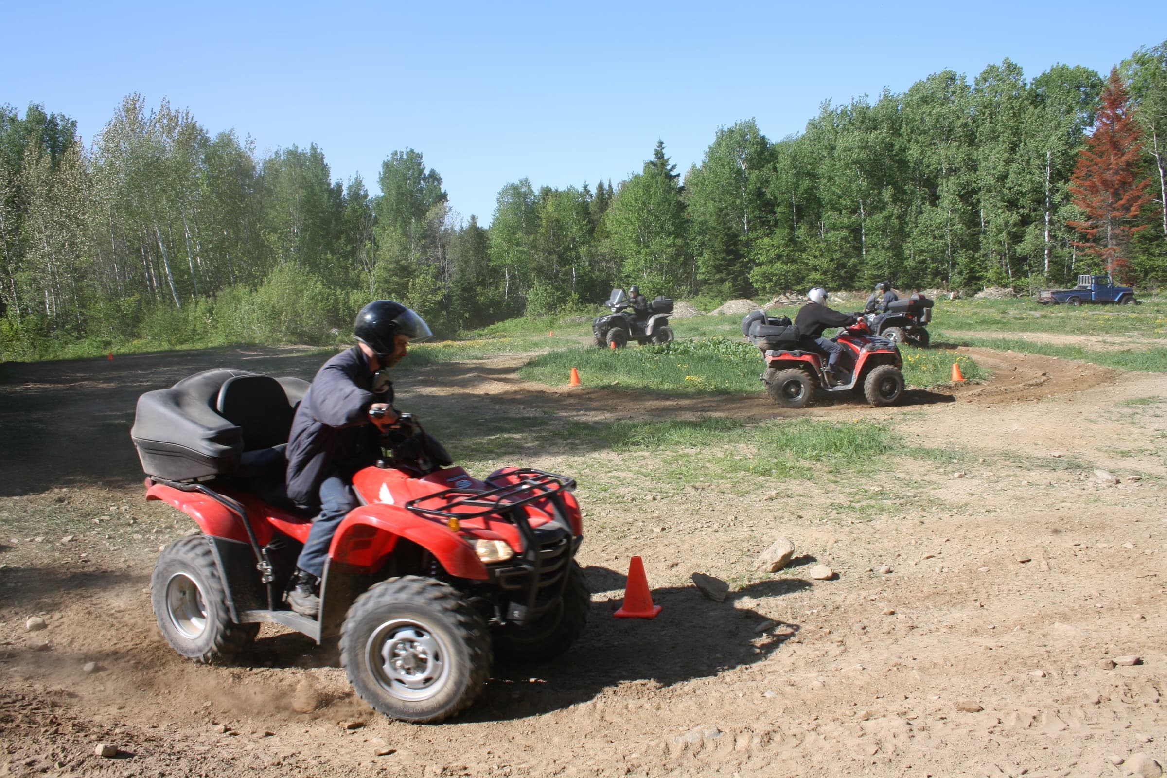 Prochains cours de conduite d'une motoquad (Mont-Joli