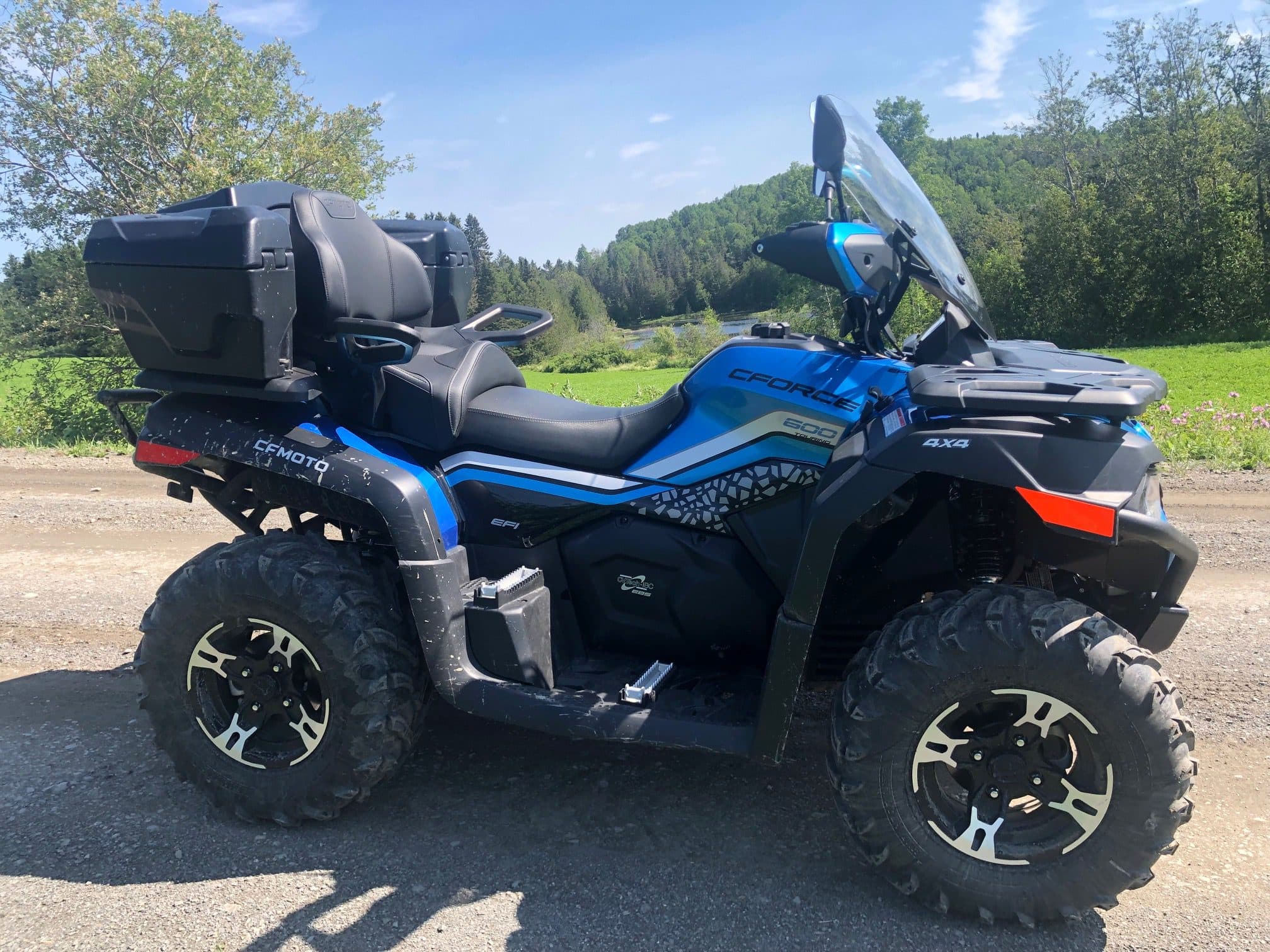 The CFMOTO CFORCE 600 EPS TOURING 2021: a sensible choice