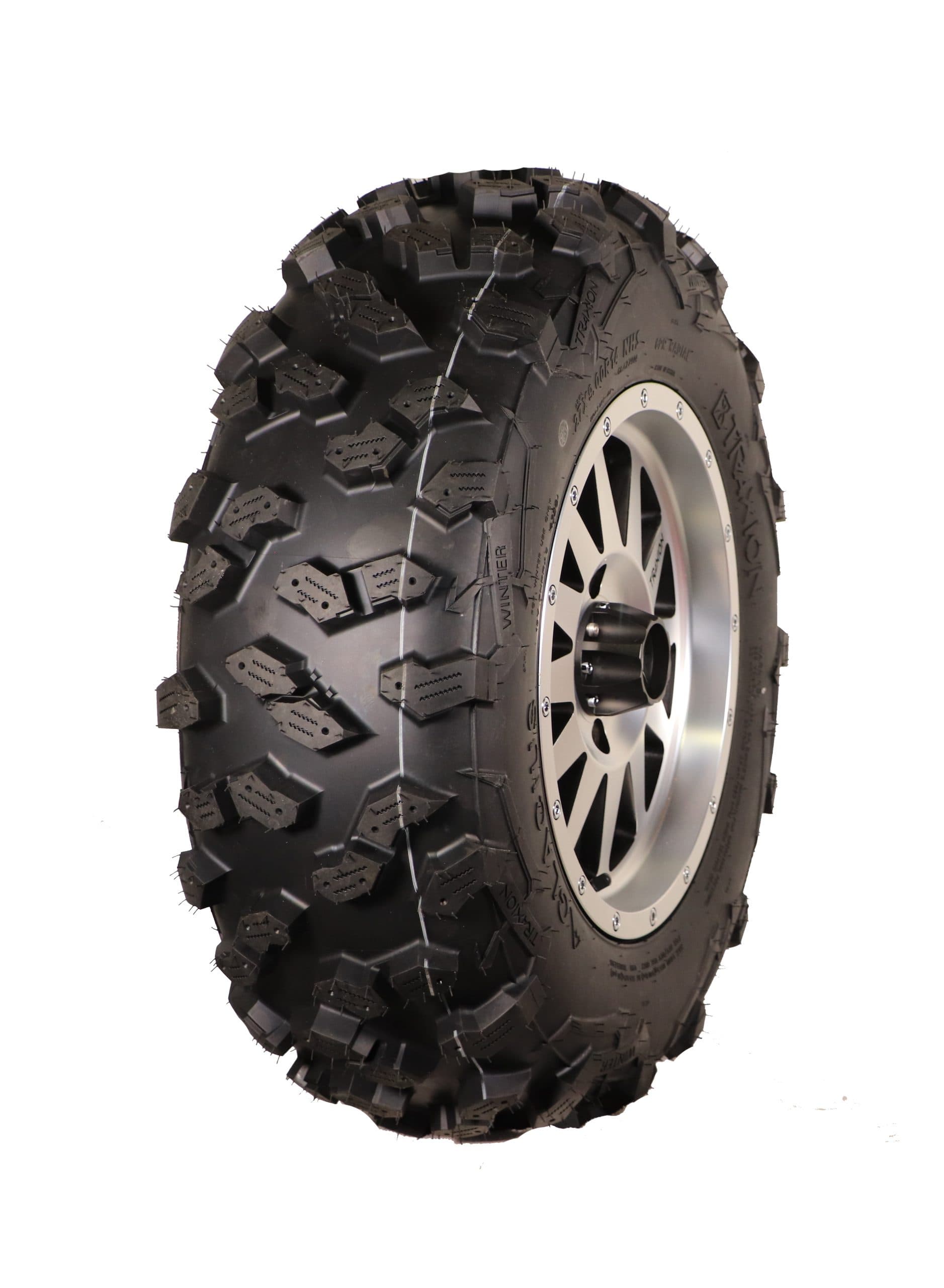 The right tires for the winter quad : Glacius Traxion offroad