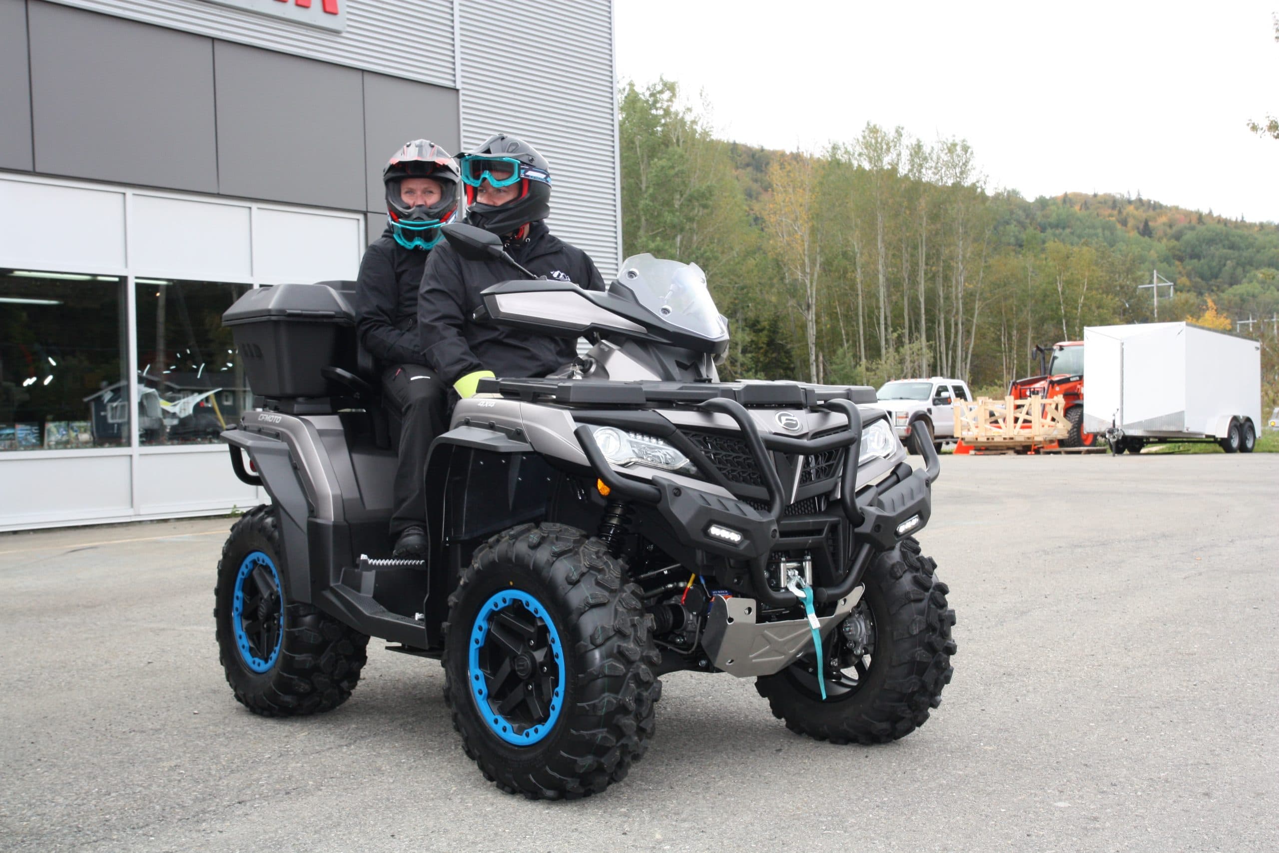 Concours CFMOTO Canada : remise du prix CFORCE 1000 Overland à son gagnant Emmanuel Landry