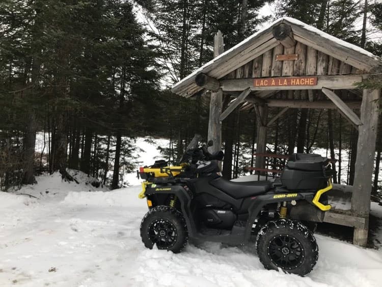 Equip your Can-Am ATV to stay warm this winter
