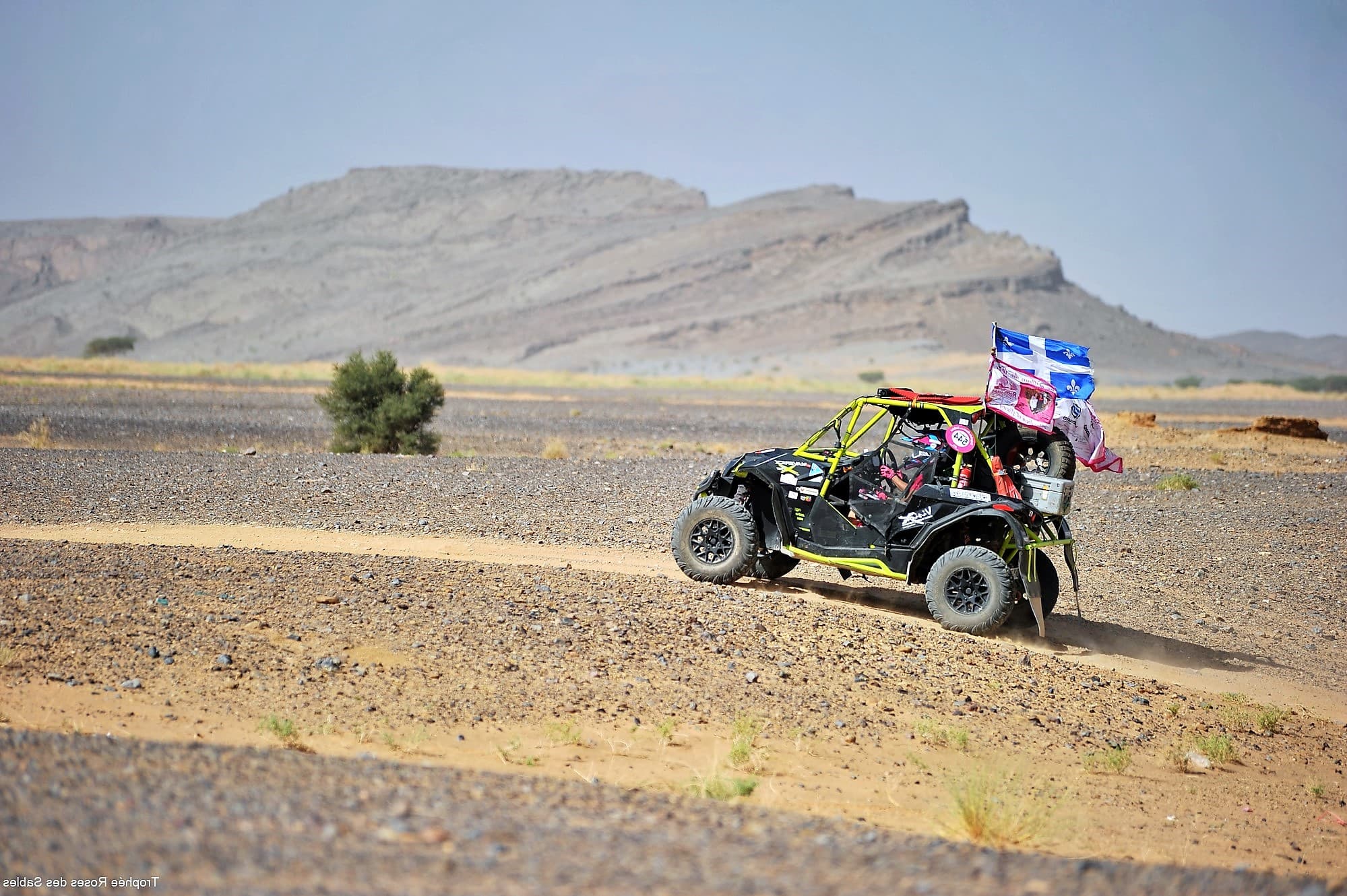 LES IMPROBABLES: They attack the rally Trophée Roses des Sables!