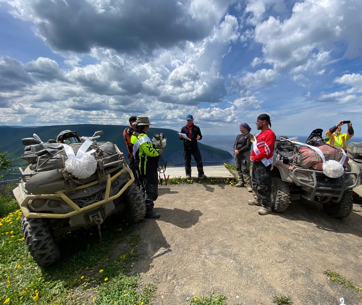 mariage en quad