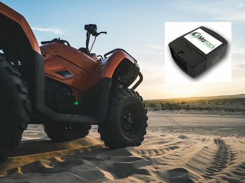 GPS tracker for ATVs: follow your itinerary in real-time