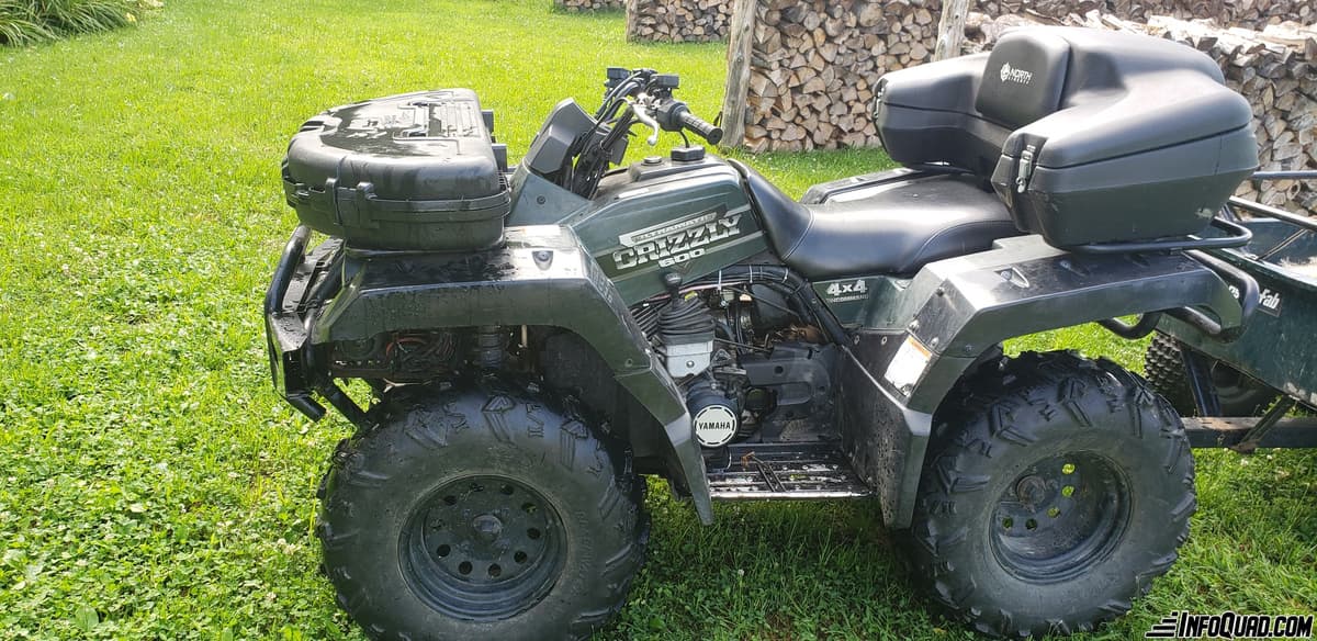 Mon Yamaha Grizzly 600 : Vieux, mais encore solide