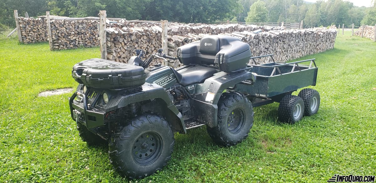 Mon Yamaha Grizzly 600 : Vieux, mais encore solide