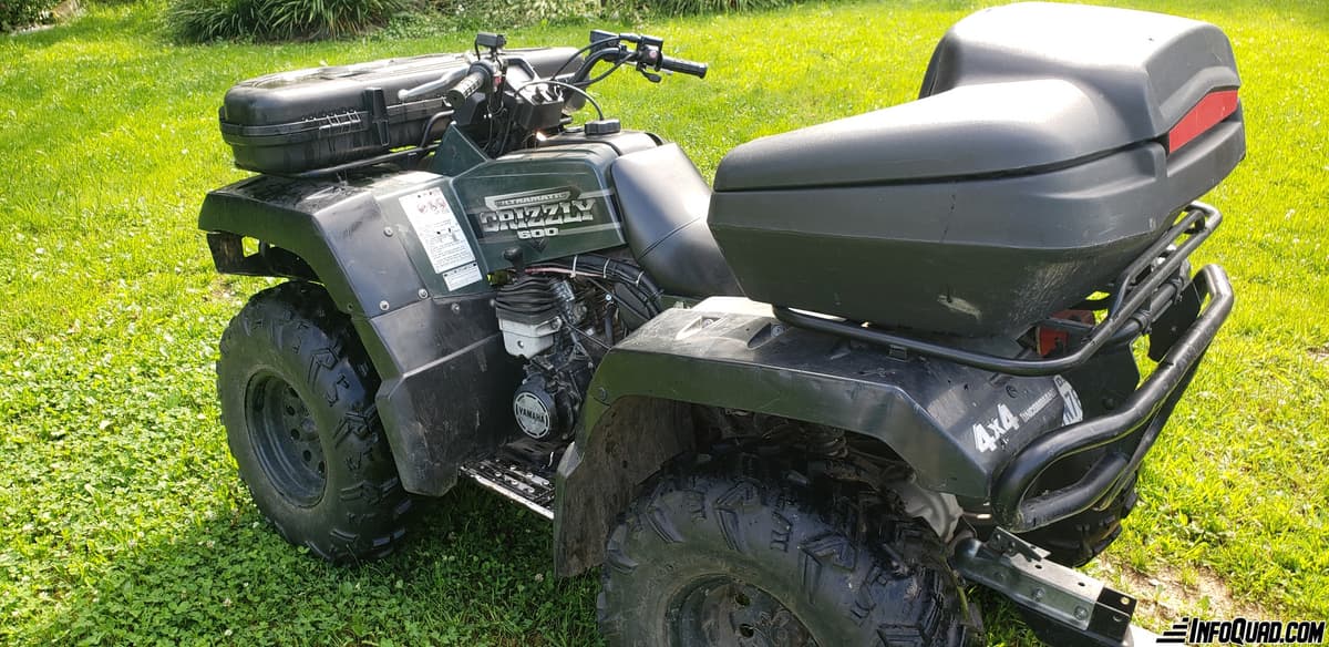 Mon Yamaha Grizzly 600 : Vieux, mais encore solide