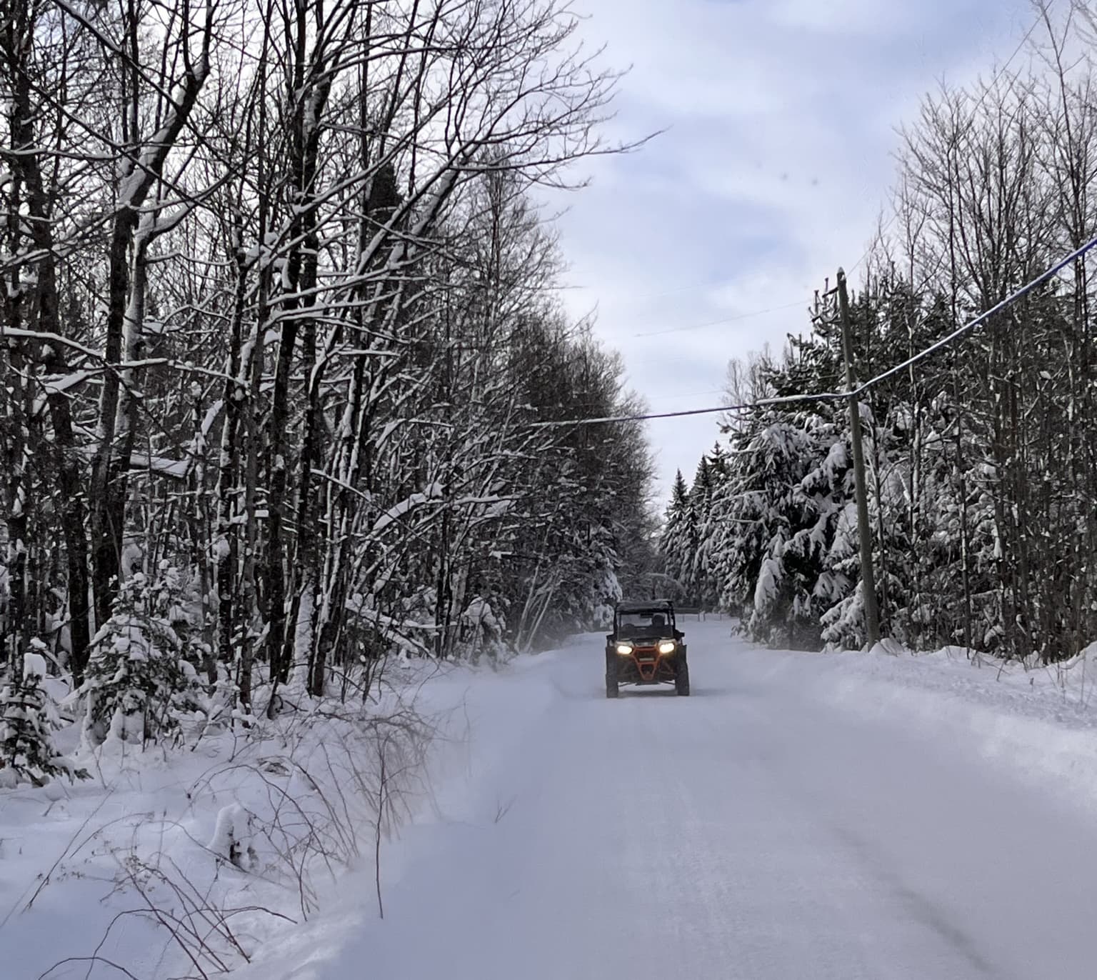 Les randonnées d’hiver en quad