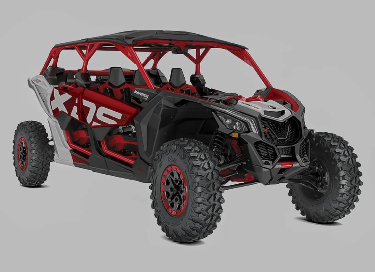 Maverick X3 MAX X DS Turbo RR with Smart-Shox semi-active suspension.