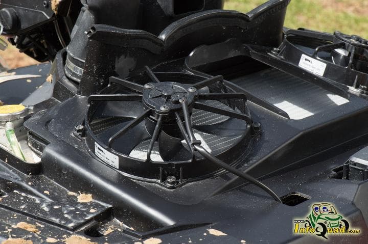 Les deux ventilateurs du Polaris Sportsman xp 1000 Highlifter Edition 2016