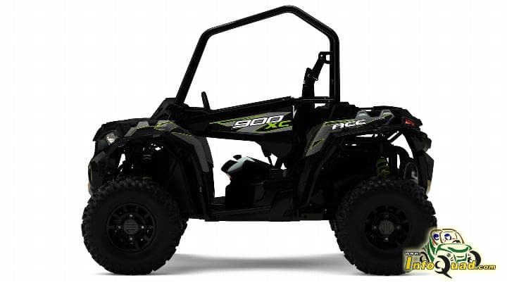 Polaris ACE 900 XC matte silver pearl 2017
