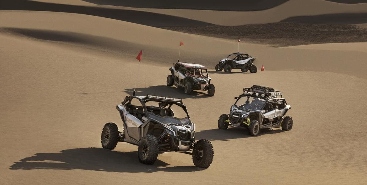 BRP lance 5 nouveaux véhicules basés sur sa plateforme Maverick X3