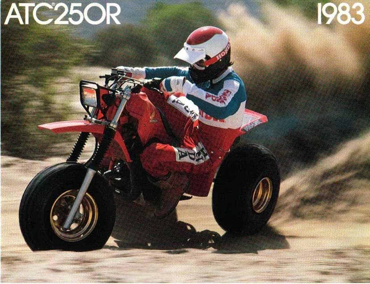 Vous souvenez-vous du... Honda 250R 3 roues VTT