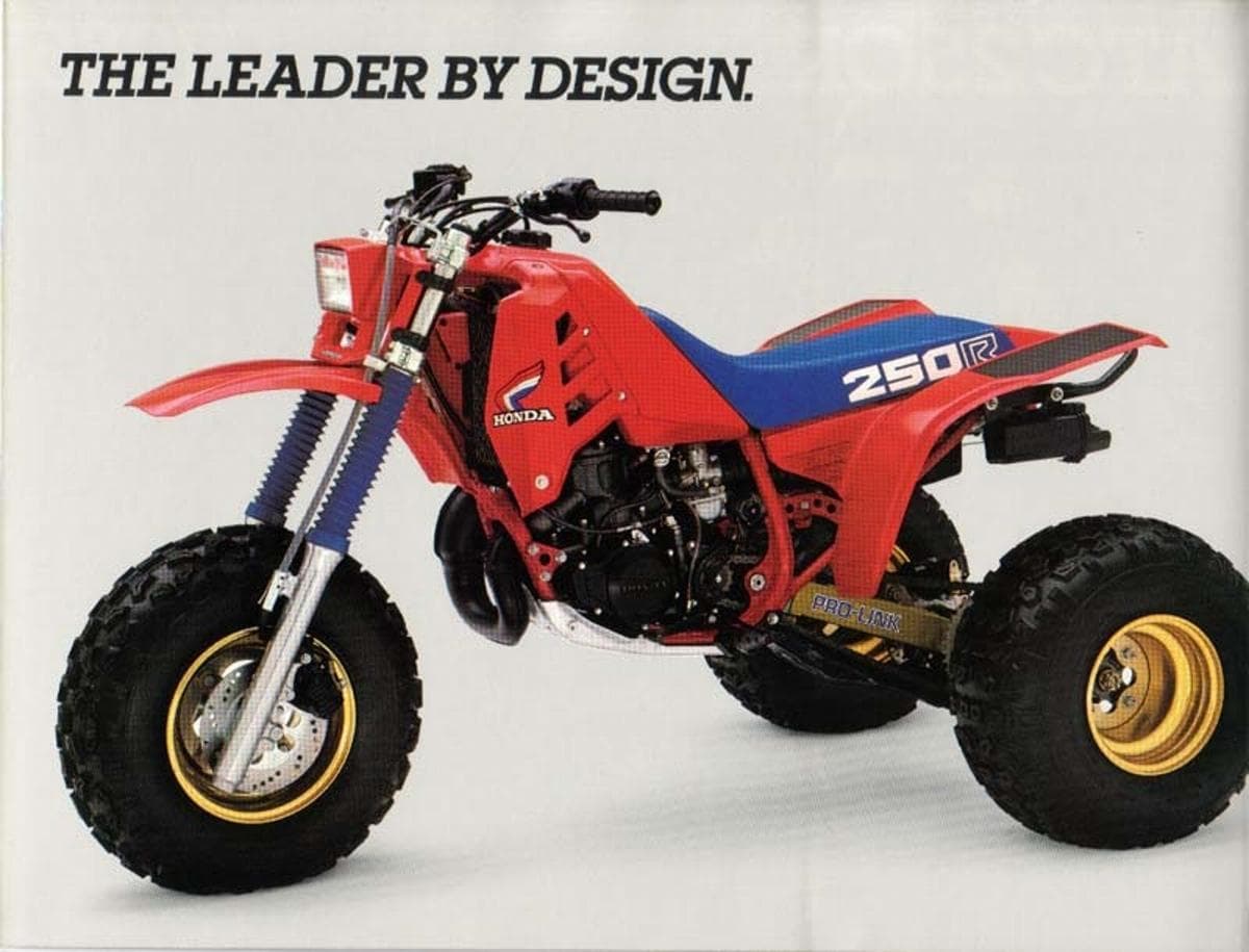 Vous souvenez-vous du... Honda 250R 3 roues VTT