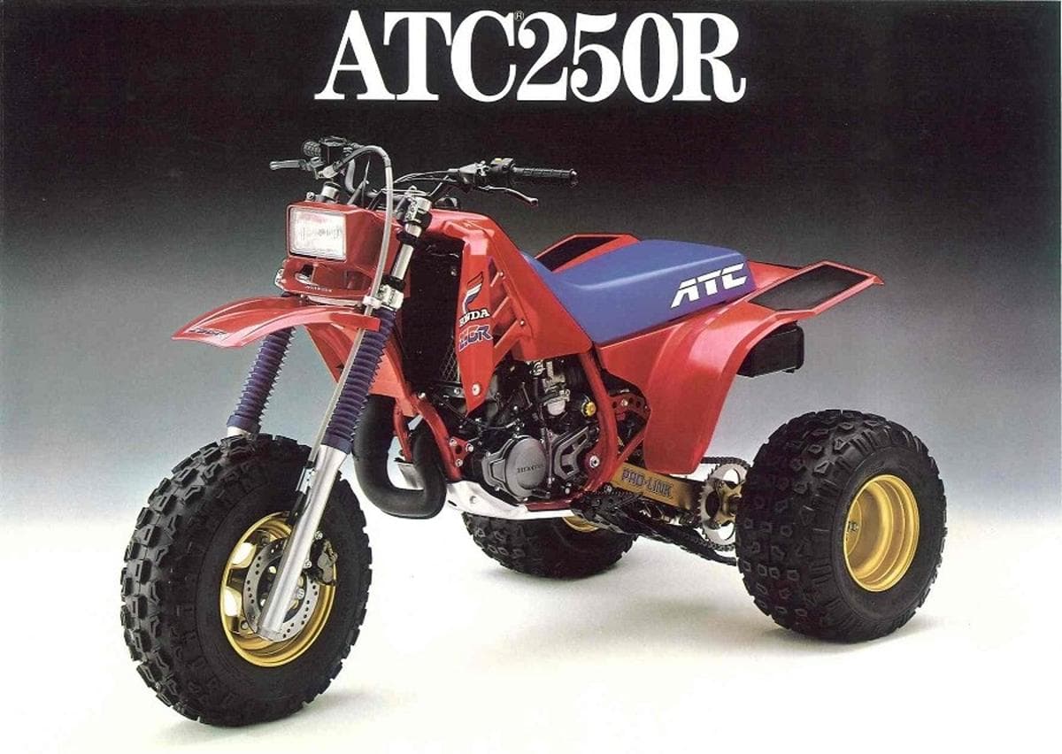 Vous souvenez-vous du... Honda 250R 3 roues VTT