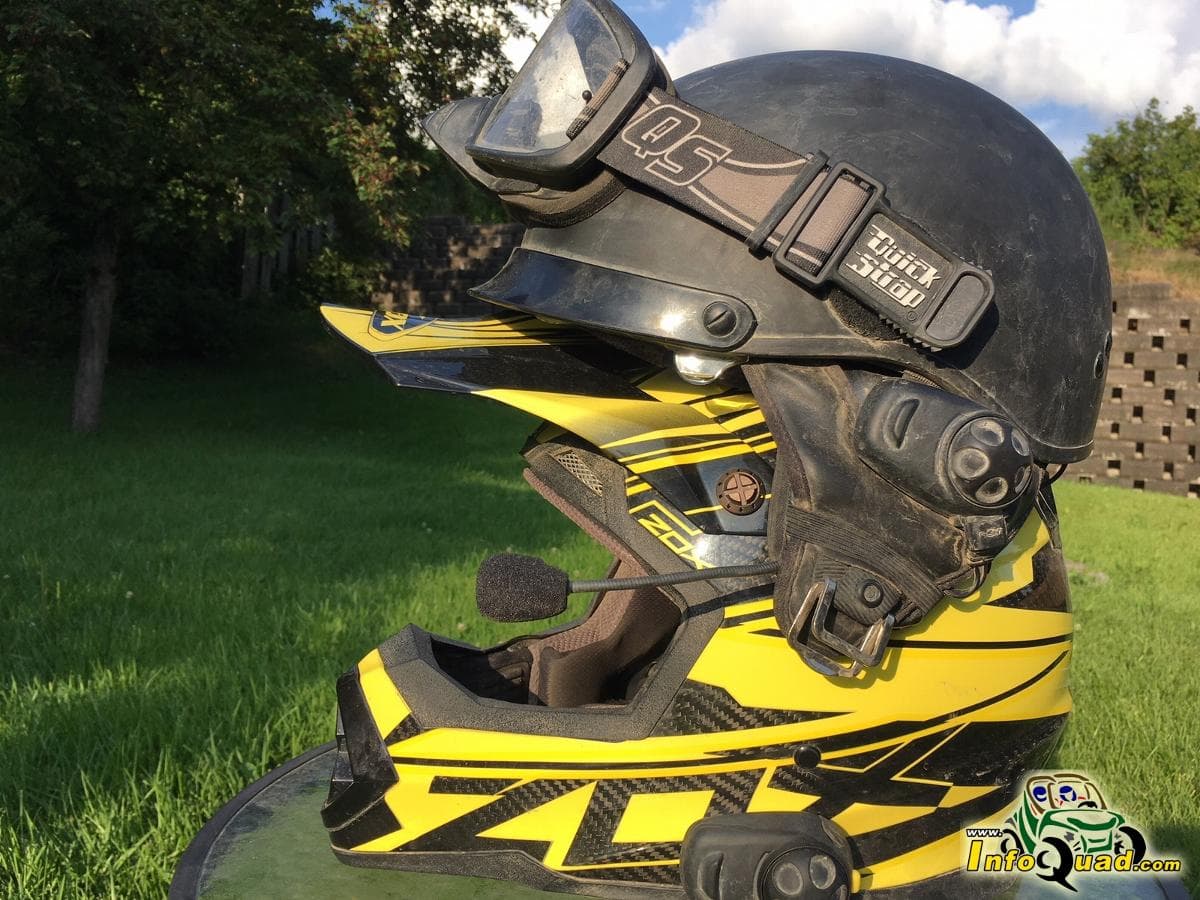 Quad randonnée casque Les communications en quad, une bonne chose?