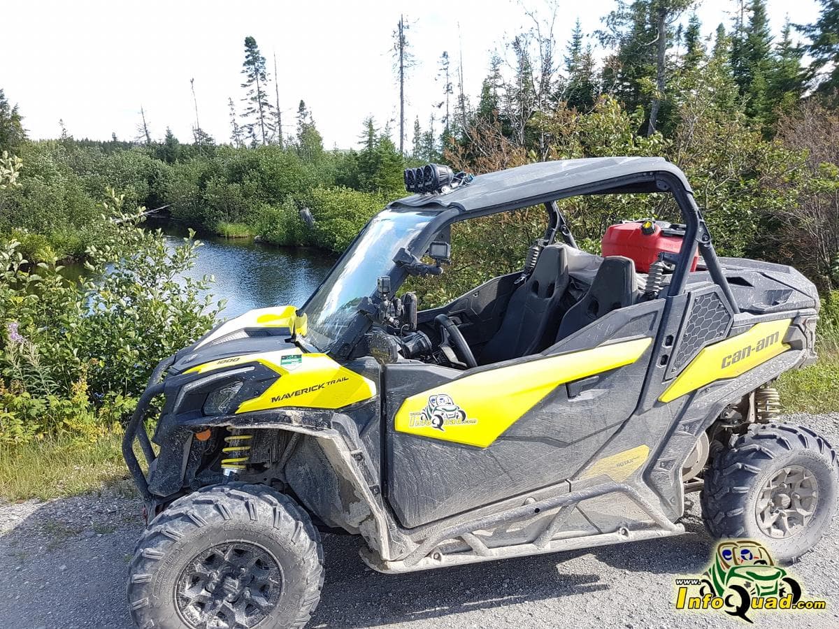 Quad randonnée Randonnée de quad en solo dans Chaudière-Appalaches