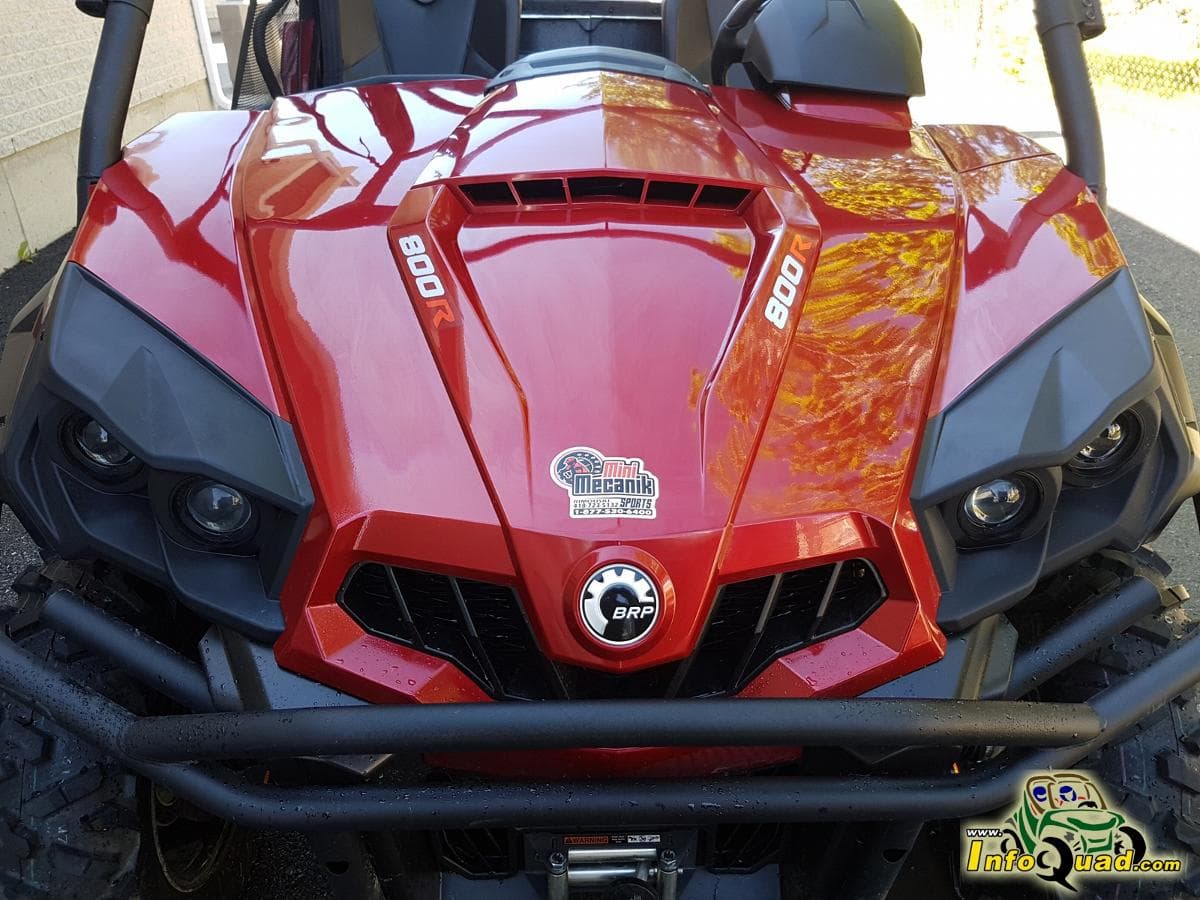 Essai du Can Am Commander XT 2018 Quad 