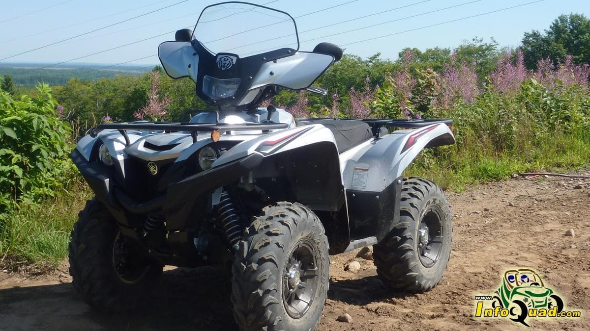 Essai du Yamaha Grizzly 2018 Édition Limitée Quad