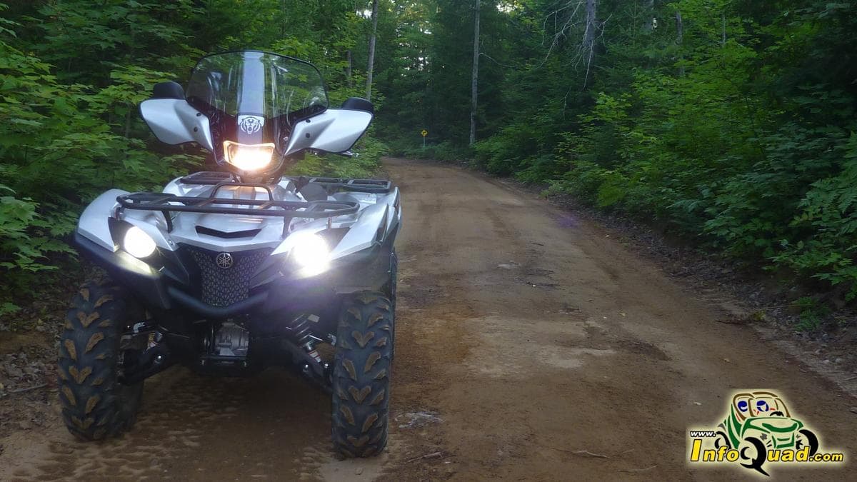 Essai du Yamaha Grizzly 2018 Édition Limitée Quad