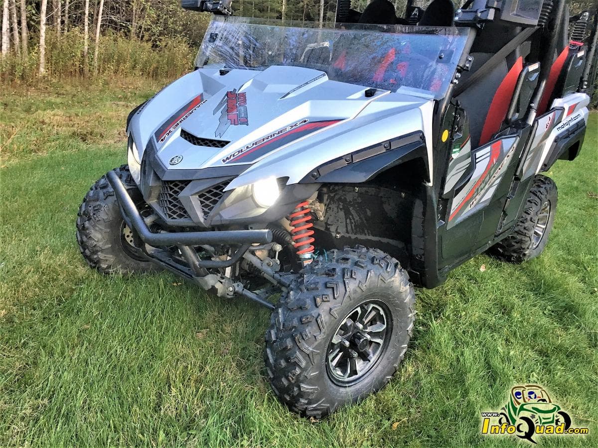 Essai court-terme : Yamaha Wolverine X4 DAE SE 2018