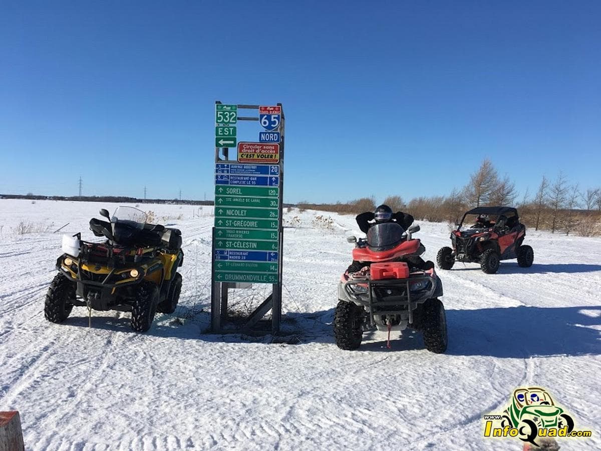 Escapade de la Saint-Valentin à l’Auberge Godefroy - quads- quadistes