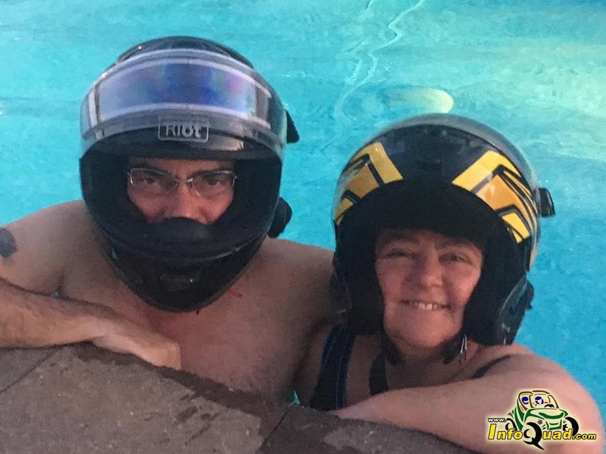 Escapade de la Saint-Valentin à l’Auberge Godefroy - quads- quadistes