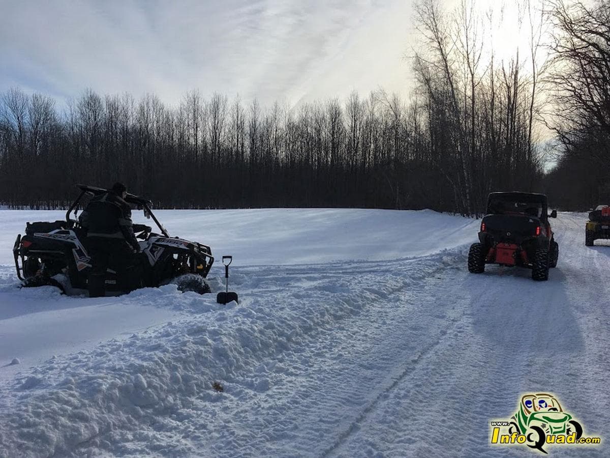 Escapade de la Saint-Valentin à l’Auberge Godefroy - quads- quadistes