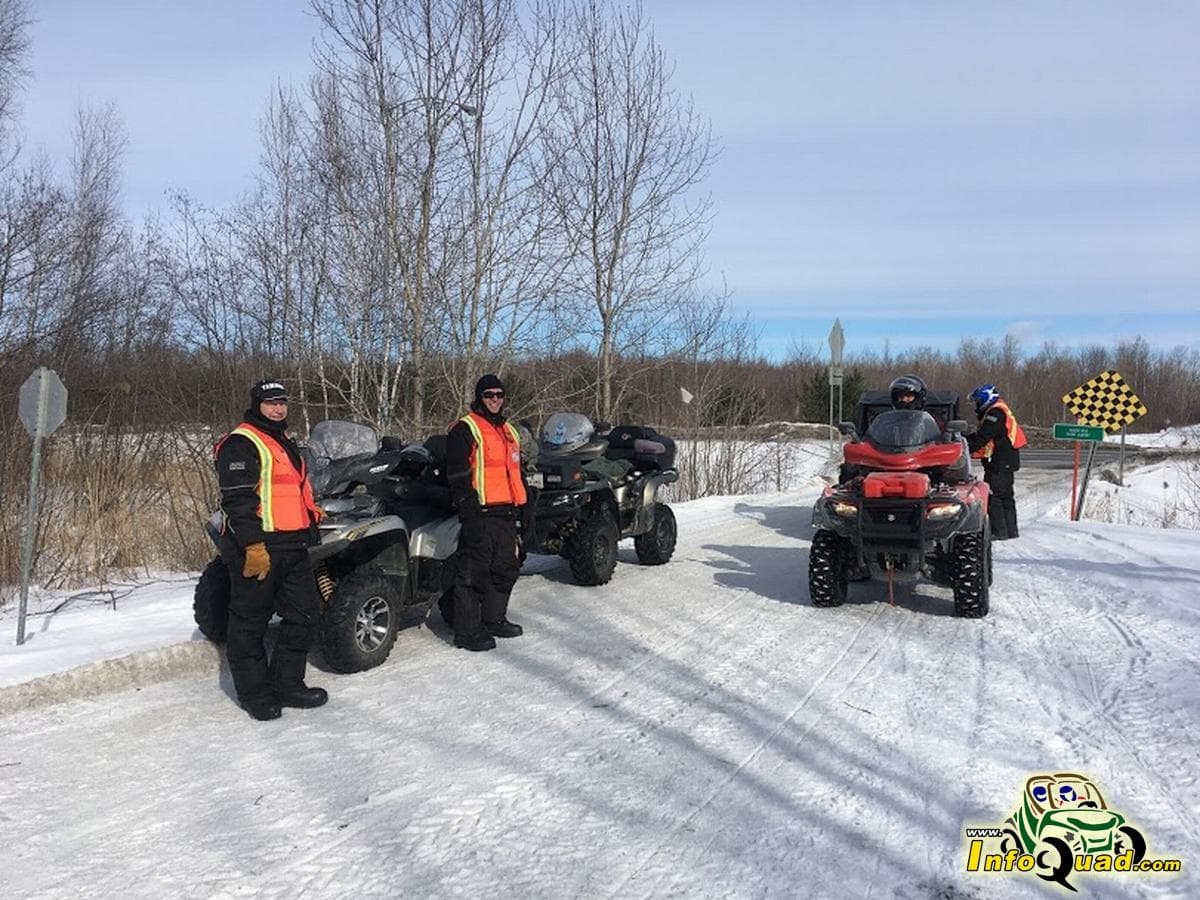 Escapade de la Saint-Valentin à l’Auberge Godefroy - quads- quadistes