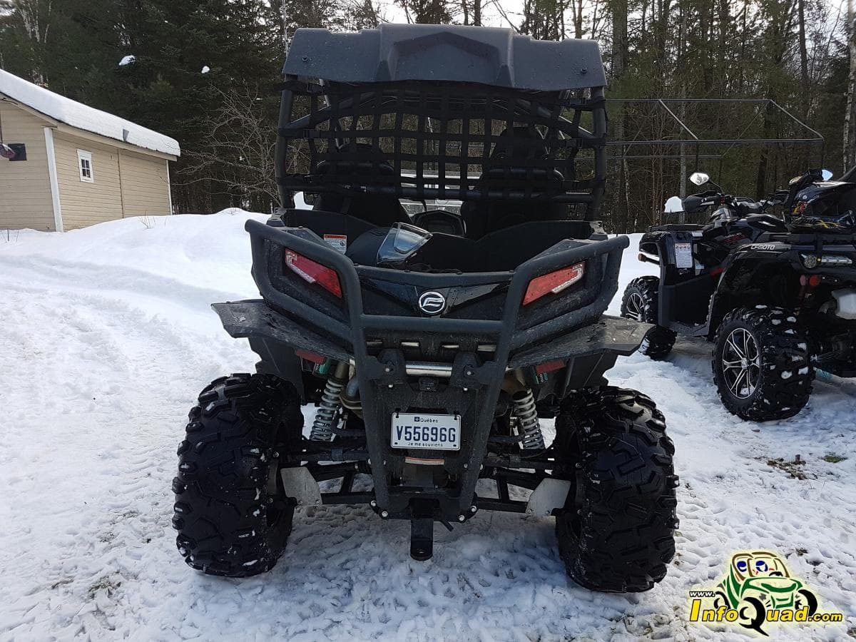 Essai du CFMOTO ZFORCE 1000 2019 - quads - quadistes - VTT