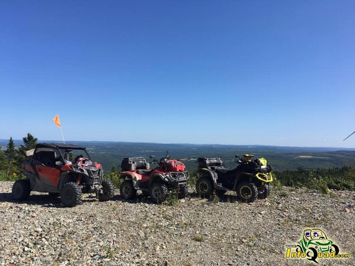 Le grand tour du fleuve - VTT - Quads - Quadistes - côte à côte