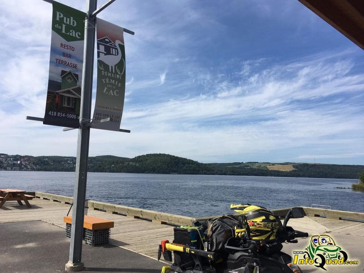 Le grand tour du fleuve - VTT - Quads - Quadistes - côte à côte