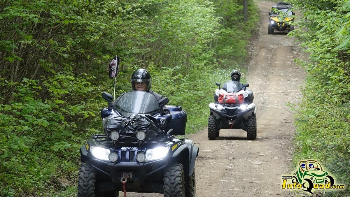 Beau projet de développement des sentiers de quad dans la MRC des Etchemins - quad - vtt - côte à côte - quadistes